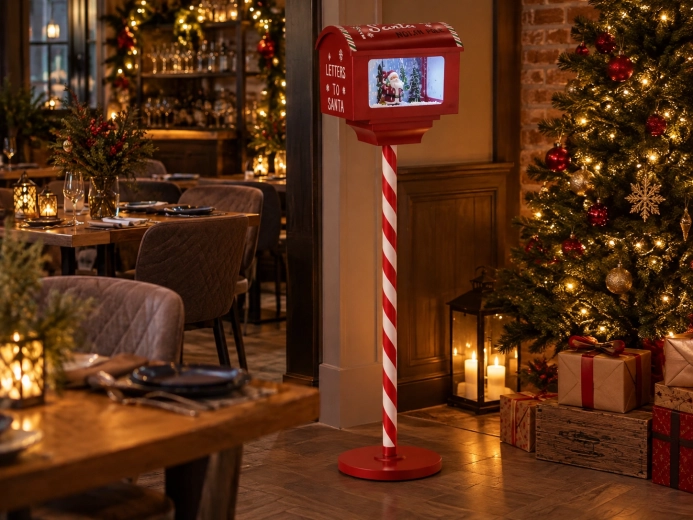 Licht, sneeuw en kerstmelodieën