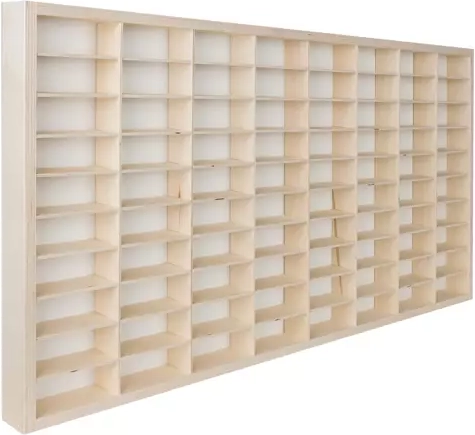80 vakjes voor een overzichtelijke collectie