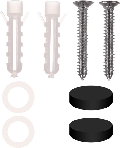 Eenvoudige montage inclusief accessoires