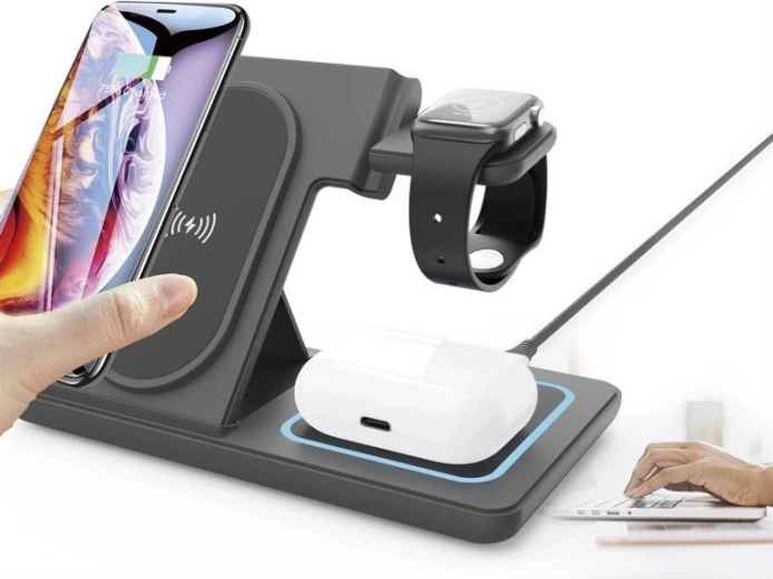 Drie apparaten tegelijk opladen
