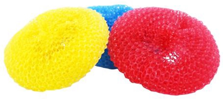 Plastic schuurspons TORO 3 stuks