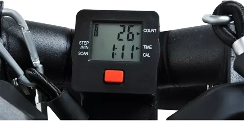 LCD-display voor controle van de training