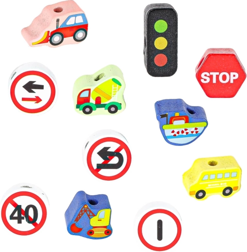 Educatief spel met verkeersthema
