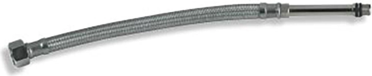 Aansluitslang van roestvrij staal M10 × 3/8" met adapter, 50 cm