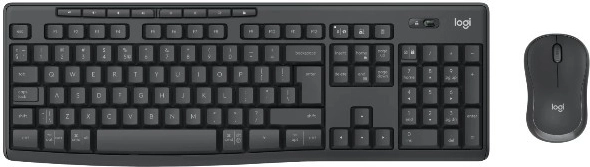 Logitech MK370 Combo for Business draadloos toetsenbord en muis, grafiet
