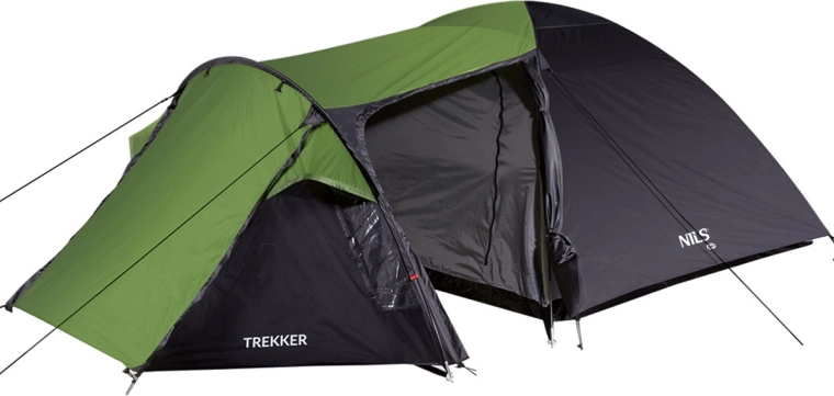 Comfortabele binnenruimte met voortent