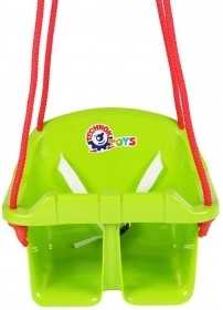 Baby kunststof kinderswing – Groen