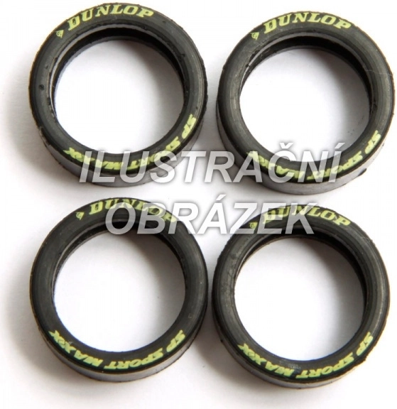 Banden Carrera EVO/D132 voor Porsche 935 (4 stuks)