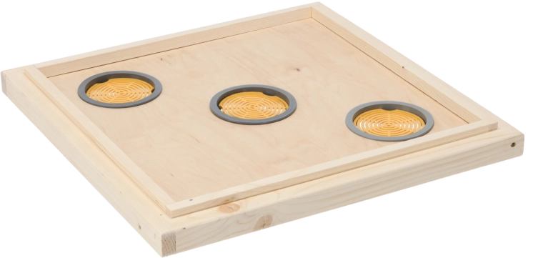 Houten ventilatiedeksel voor Wielkopolski bijenkast (10 ramen)
