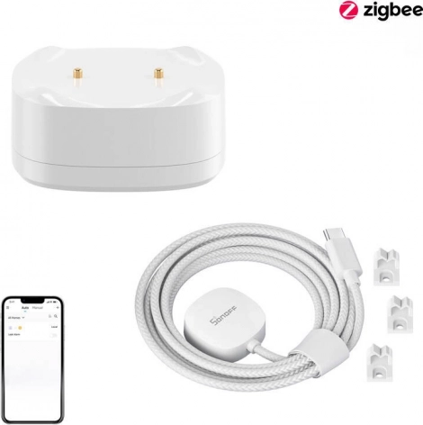 Slimme set voor waterlekkagedetector Zigbee SONOFF met verlengkabel