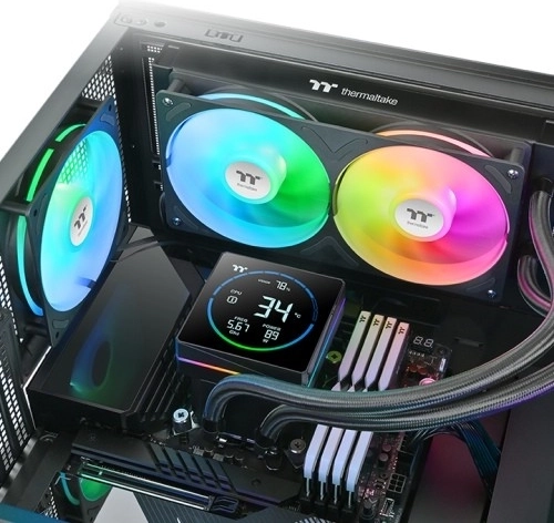 Slimme pomp met segment-LCD-scherm