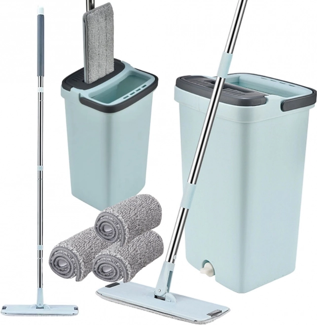 Mop met tweekameremmer en 3 kussens