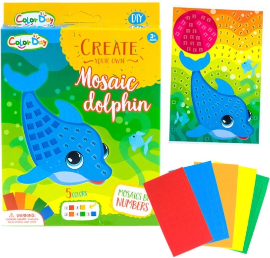Creatieve foam mozaïek – zelfklevende knutselset – Mozaïek