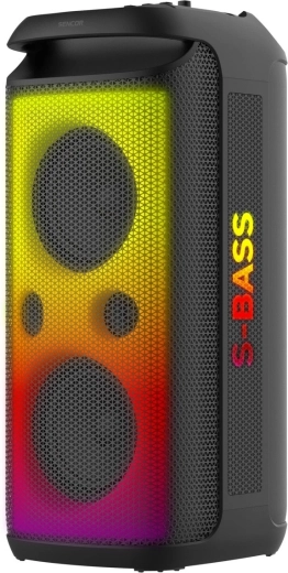 Partycon Core party-speaker 140 W met LED, TWS en microfoon