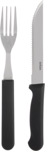 Orion steakset mes & vork 2 stuks
