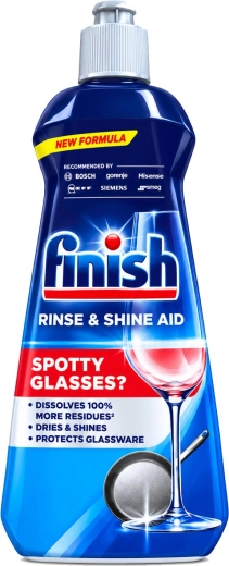 Vaatwasglansspoelmiddel Finish Shine & Dry Regular 400 ml