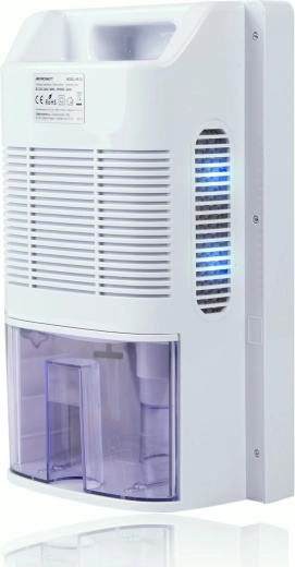 Grote 2 l tank en mogelijkheid tot permanente afvoer