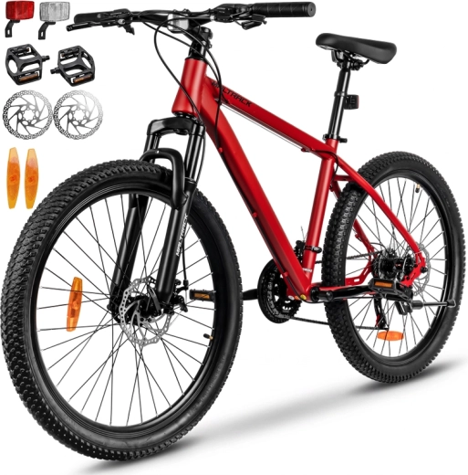 Mountainbike MTB Spin rood