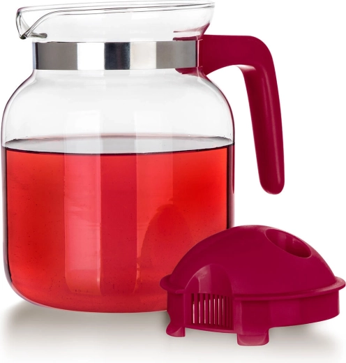 Deksel met filtratieopeningen