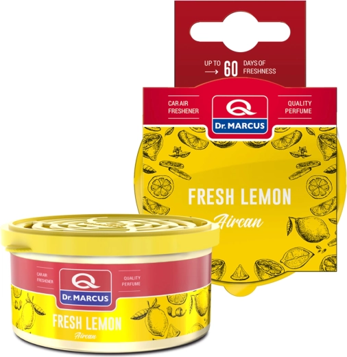 Dr. Marcus Aircan luchtverfrisser voor de auto Fresh Lemon