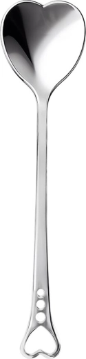 RVS dessertlepel Hart