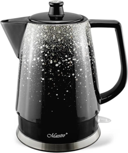 Keramische waterkoker MAESTRO 1,5 l, 1500 W, zilver