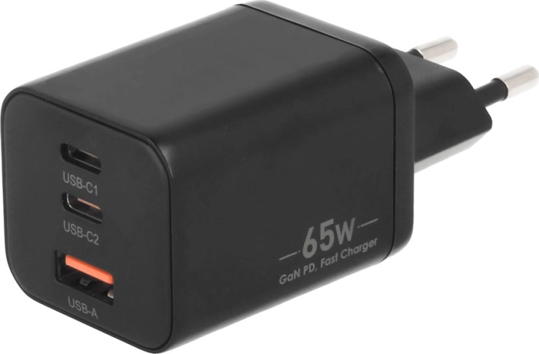 GaN-technologie en vermogen tot 65 W