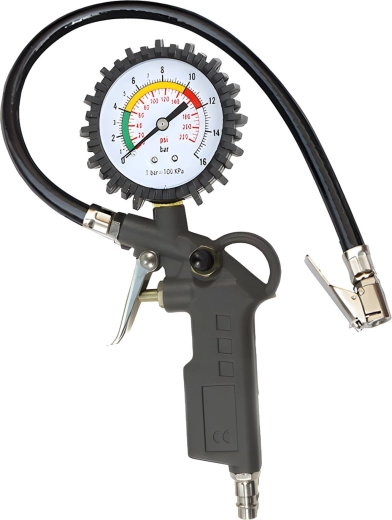 Pistool voor het oppompen van banden met manometer RENEW FORCE