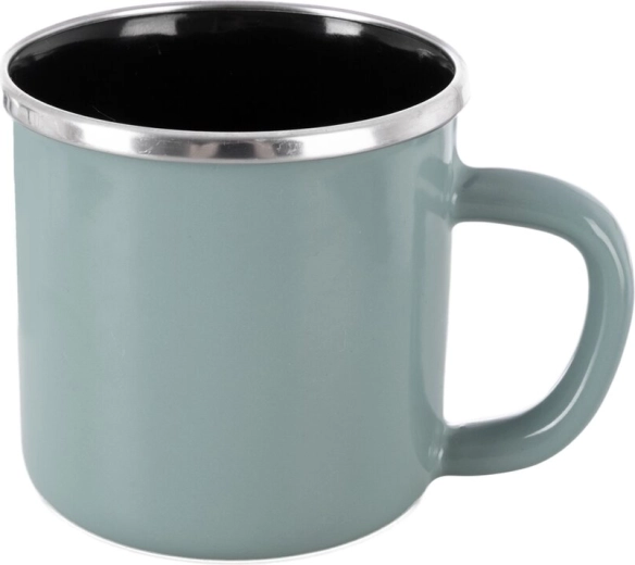 Geëmailleerde mok Green Lem 0,41 l