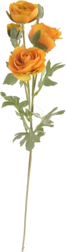 Kunstbloem ranonkel (Ranunculus) geel 66 cm