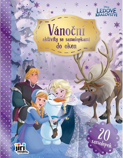 Kerstactiviteiten met statische raamstickers – Frozen