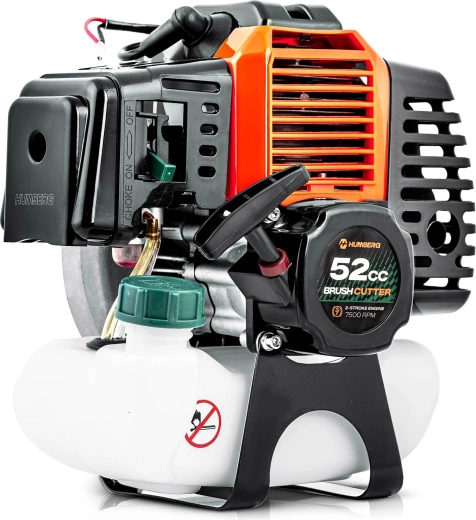 Humberg vervangmotor voor benzinebosmaaier en -trimmer 52 cm³ HM-615
