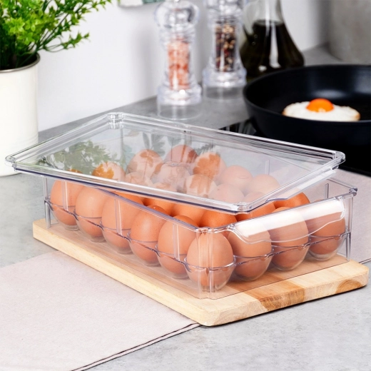 Stapelbaar design bespaart ruimte in de koelkast