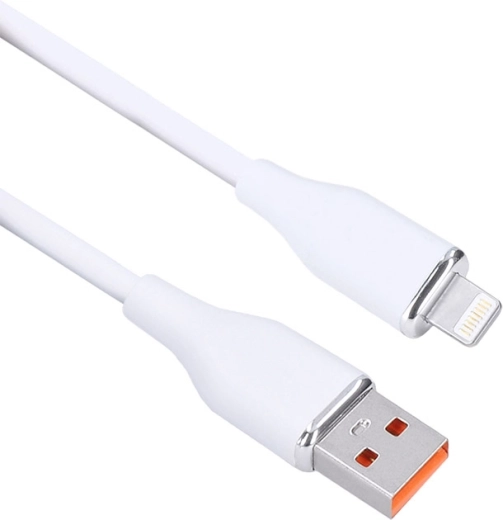 Solight siliconen oplaad- en datakabel USB-A naar Lightning 1 m