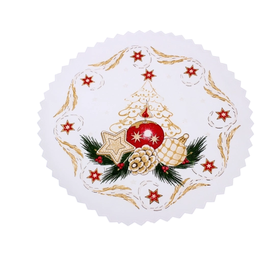 Decoratieve rand voor elegant tafelen