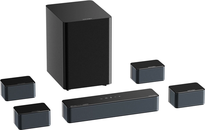 BassMX-subwoofer met diepe, gecontroleerde bassen