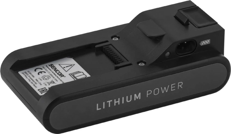 Reservebatterij Sencor voor steelstofzuigers SVC 0725BK en SVC 8725GD