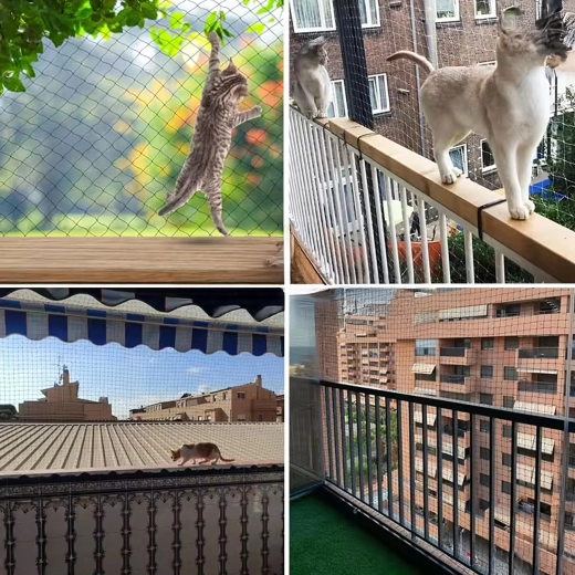 Bescherming voor balkon en extra veiligheid voor katten