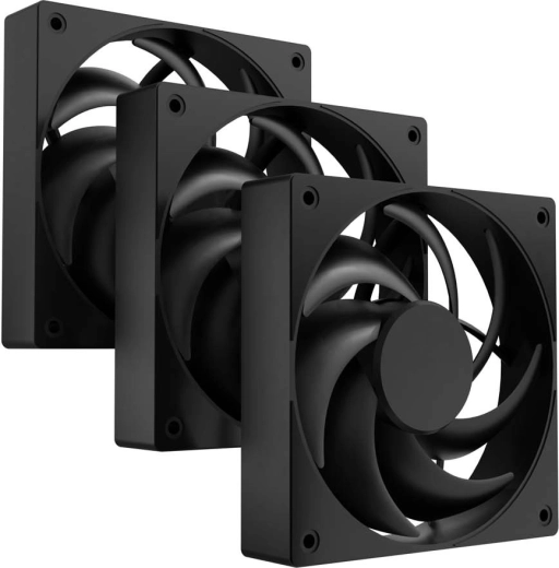 Fury SAI S12 PWM set van 3 ventilatoren zwart
