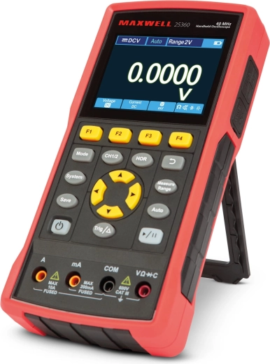 Oscilloscoop en multimeter in één