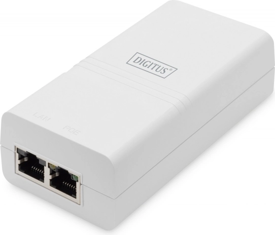 PoE-adapter 802.3af 48V 15,4W Gigabit Wit