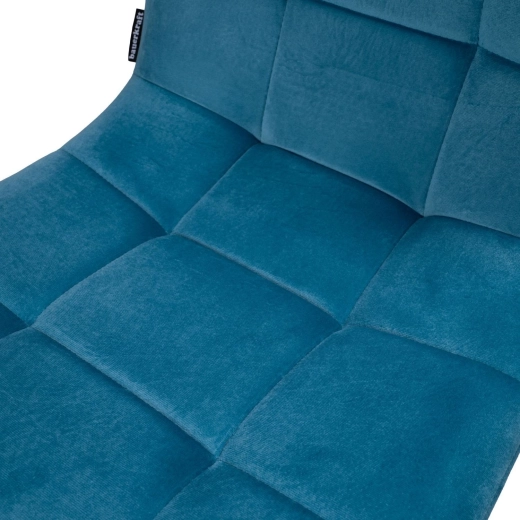 Zacht velours en comfortabele stiksels