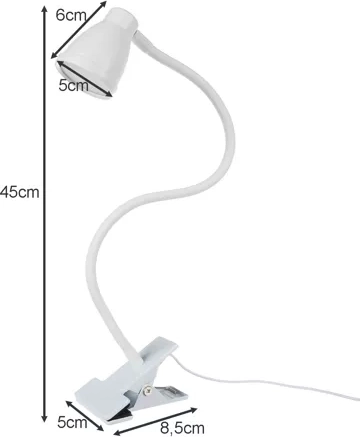 Flexibele hals met 360°-instelling
