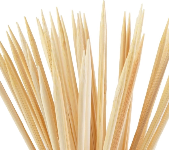 Natuurlijk bamboe met scherpe punt