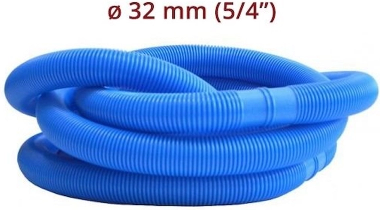 Zwembadslang 32 mm (5/4") per meter – 1 m, blauw