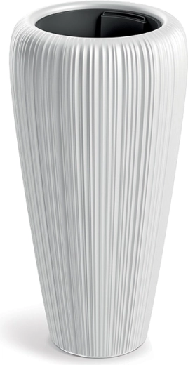 Bloempot Orobo wit 39,5 cm