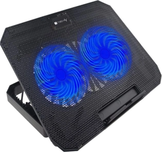Koelmat voor laptop 17" met LED-verlichting en verstelbare hoogte