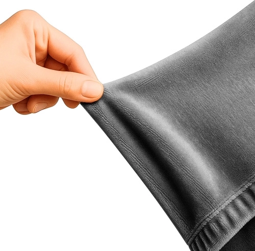 Elastisch velours voor eenvoudige aanpassing