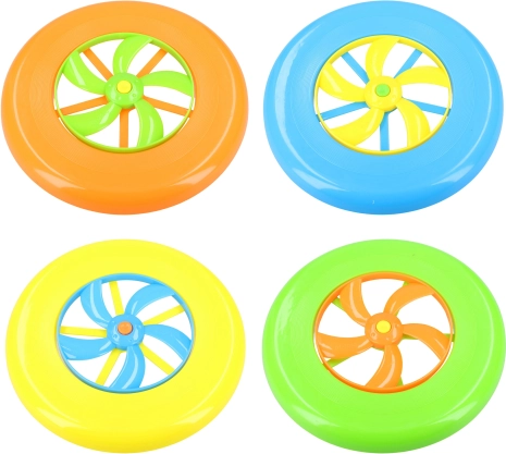 Vliegende schotel met propeller 23 cm voor kinderen