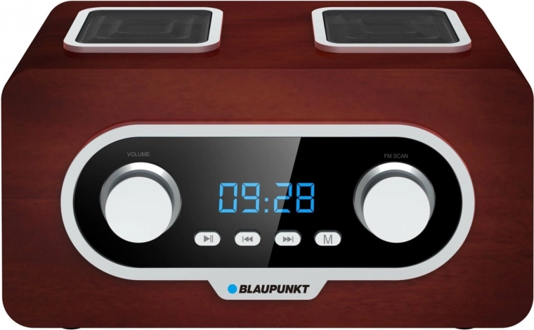 Draagbare FM-radio met PLL, SD/USB/AUX en accu